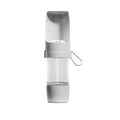 2-in-1 Pet Travel Water Bottle with Foldable Food Bowl