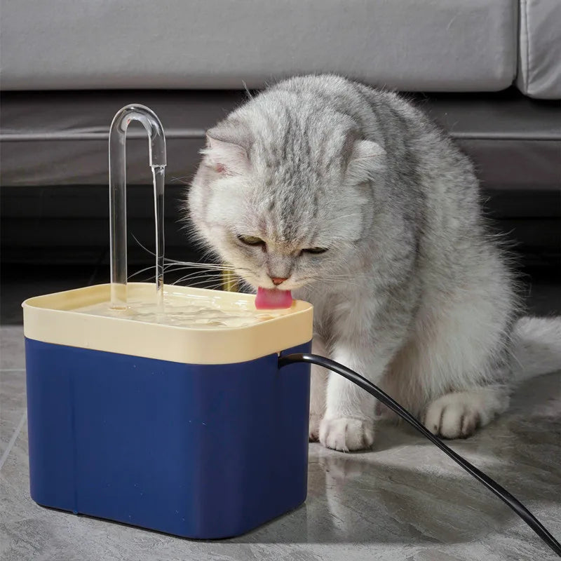 Pet Water Fountain — Ultra-Quiet Automatic Cat & Dog Water Dispenser with Filter