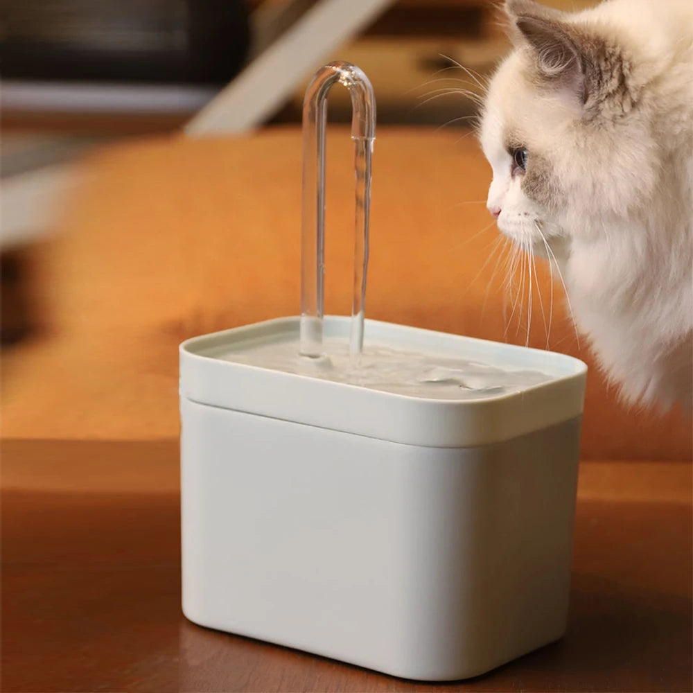 Pet Water Fountain — Ultra-Quiet Automatic Cat & Dog Water Dispenser with Filter