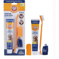 Pet Dental Care Kit - Dog and Cat Toothbrush and Enzymatic Toothpaste Set