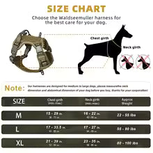 No-Pull Dog Harness with Reflective Strips - Adjustable & Escape-Proof