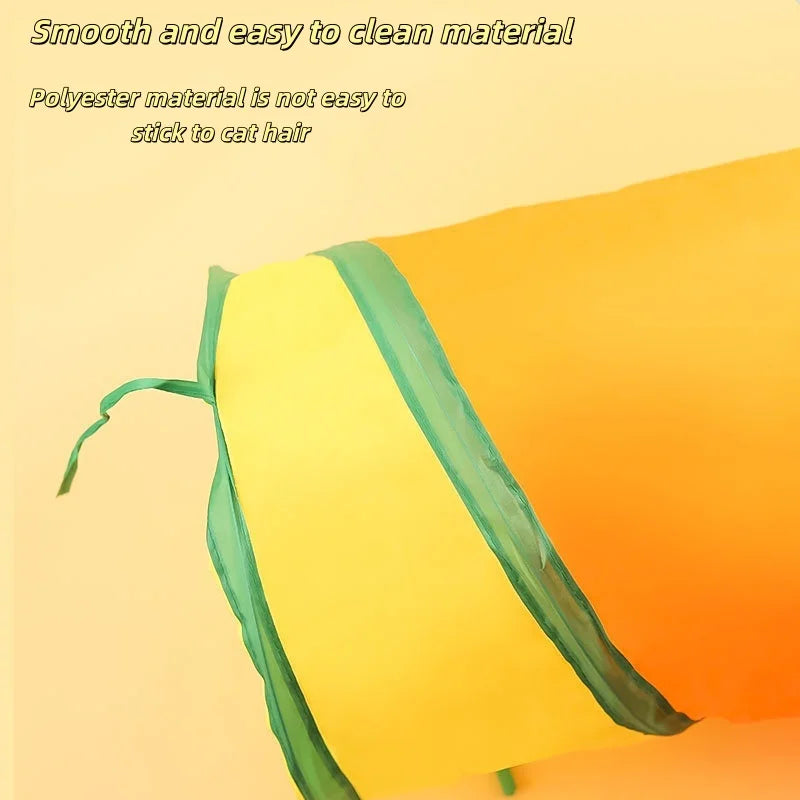 Collapsible Cat Tunnel with Crinkle Sound and Peek Holes