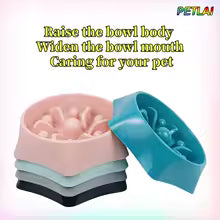 Slow Feeder Dog Bowl - Anti-Bloat Puzzle Feeding Bowl