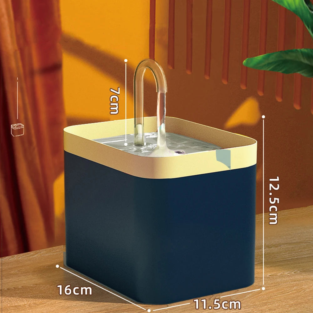 Pet Water Fountain — Ultra-Quiet Automatic Cat & Dog Water Dispenser with Filter