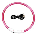 LED Dog Collar with USB Rechargeable Light - Safety Glow Collar